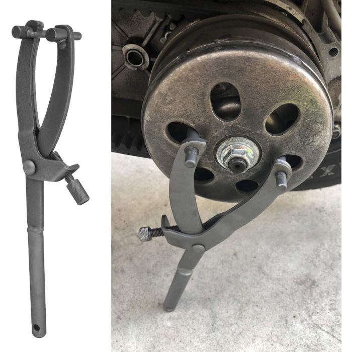 ROTOR AND SPROCKET CLUTCH HOLDING TOOL