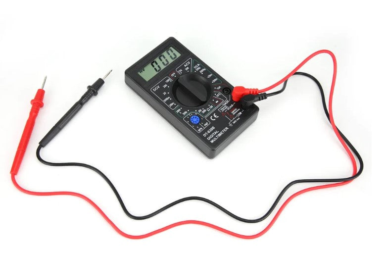 MULTIMETER TESTER DIGITAL MULTIFUNCTIONAL PORTABLE LCD DIGITAL Amp Volt Ohm