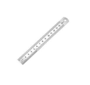 ENGINEERS 150mm STEEL RULE METAL STAINLESS