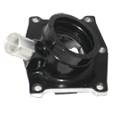 1987-1990 Yamaha YZ 490 Intake Manifold w/ Boost Bottle Attachment