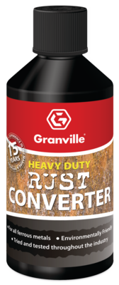 GRANVILLE RUST CONVERTER 250ml HEAVY DUTY, WATER BASED