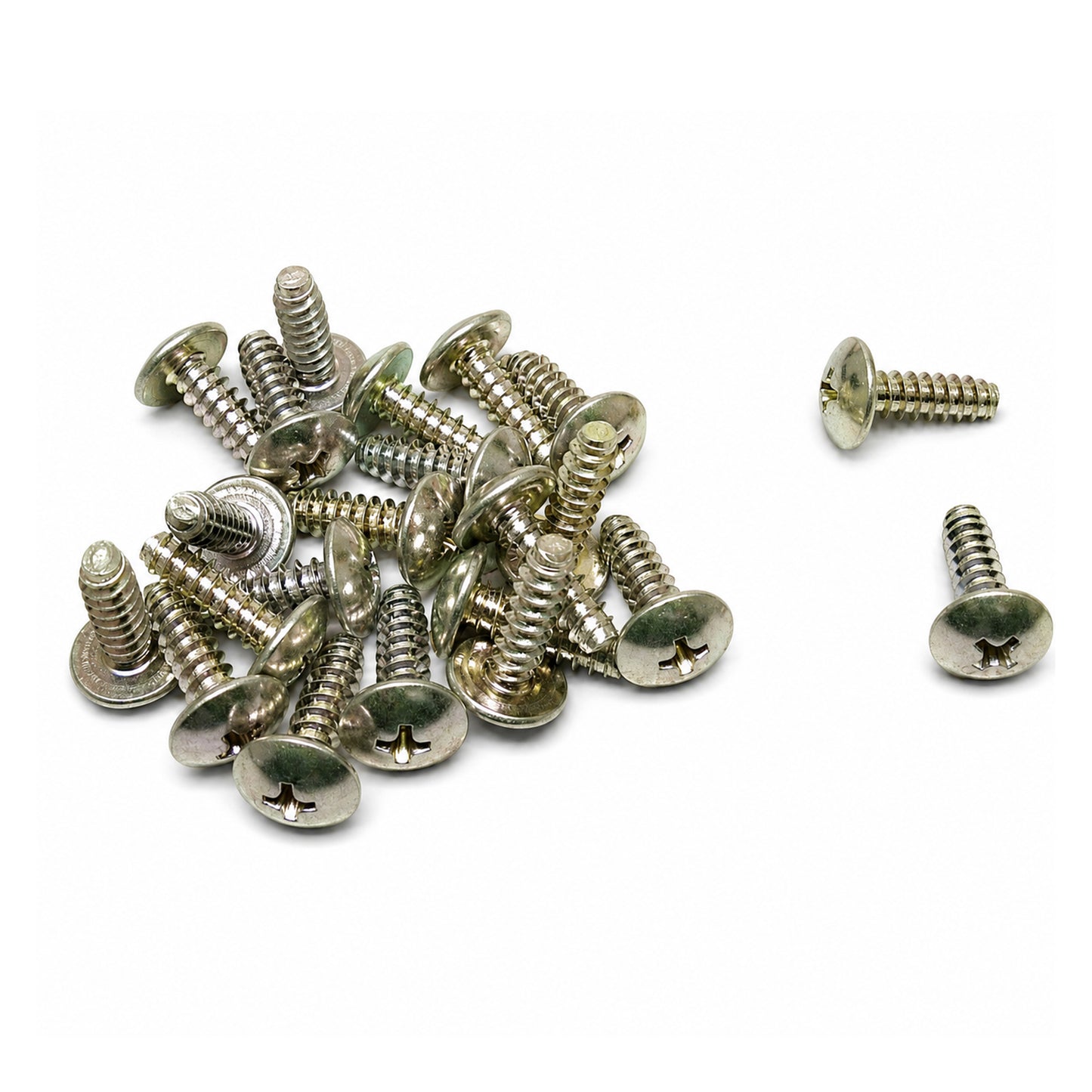 OEM SELF TAPPING SCREWS 5x16 (25PK) SILVER 93903-25310, 92172-0482