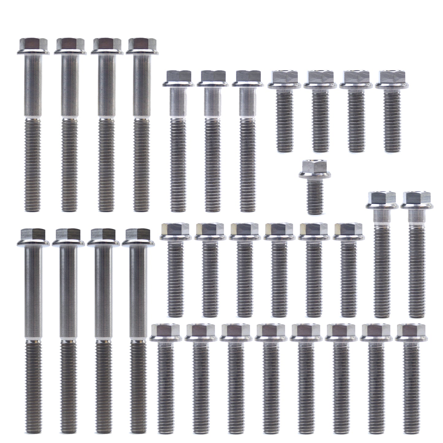 YAMAHA YZ 85 TITANIUM ENGINE BOLT KIT, KIT SIZE 32 BOLTS !!! MADE TO ORDER !!!