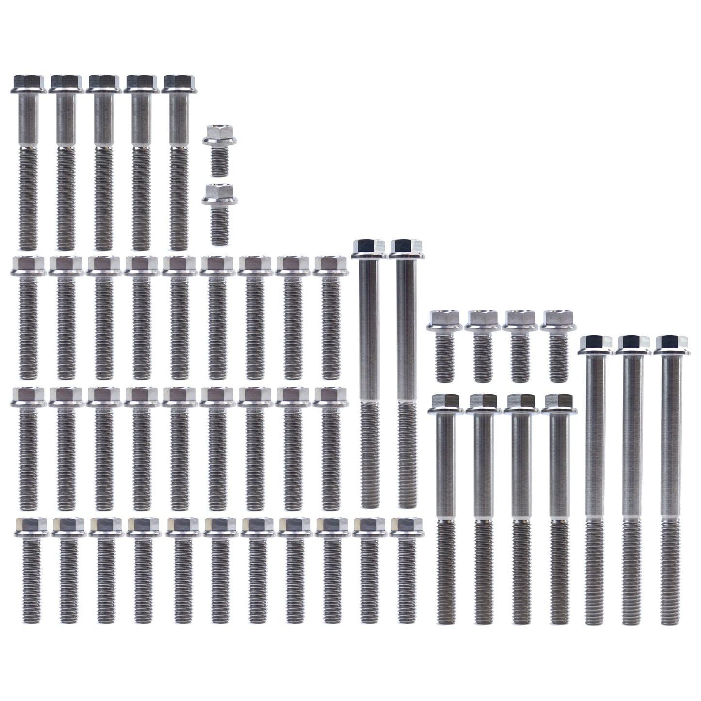 YZ 450 F 2020-22 TITANIUM ENGINE BOLT KIT, KIT SIZE 49 BOLTS !!! MADE TO ORDER !!!