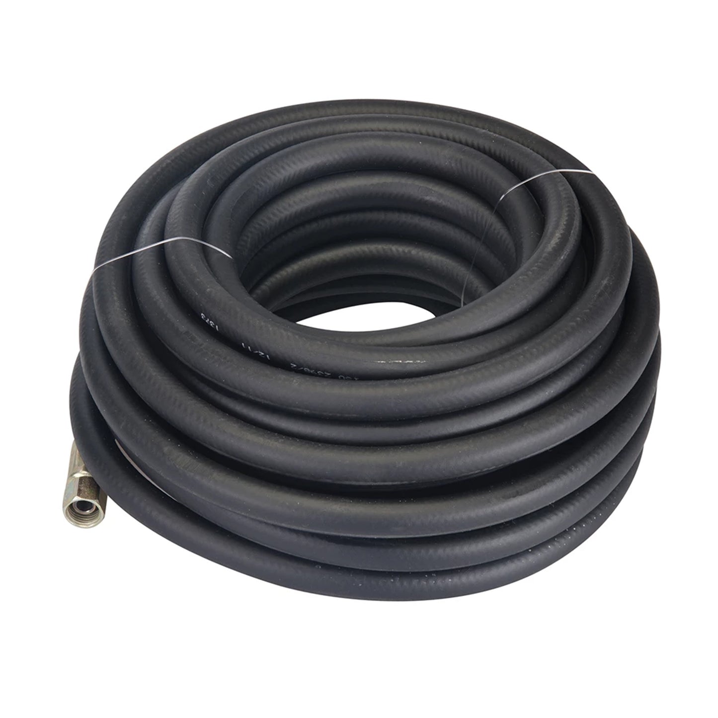 AIR LINE RUBBER HOSE 10 METER, 8MM BORE HOSE, 1/4"BSP FEMALE, 633578