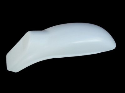 1978 1979 Husqvarna WR Enduro Rear Fender Mud Guard White