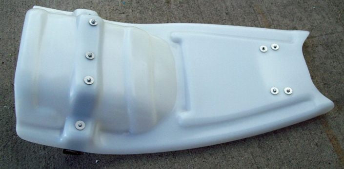 1980 1981 Suzuki PE 175 Seat Base & Mounting Brackets