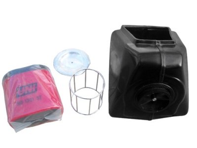 New Reproduction Polyurethane Airbox Complete Kit that fits the 1974.5 1975 Maico 250 400