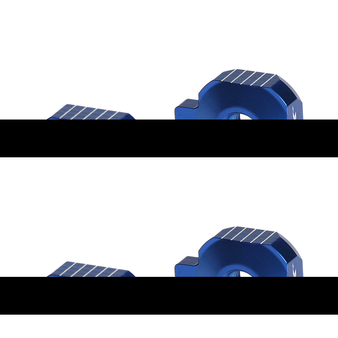 RFX Pro Rear Axle Adjuster Blocks (Blue) Husqvarna TC65 17-24