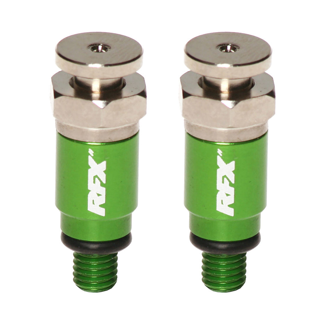 RFX Pro Fork Air Bleeders M5x0.8 (Green) Kayaba/Showa