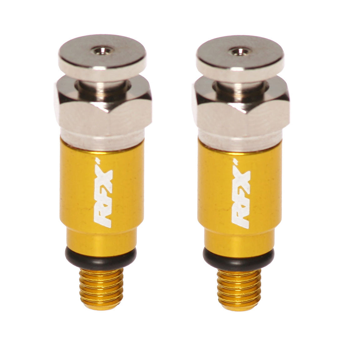 RFX Pro Fork Air Bleeders M5x0.8 (Yellow) Kayaba/Showa