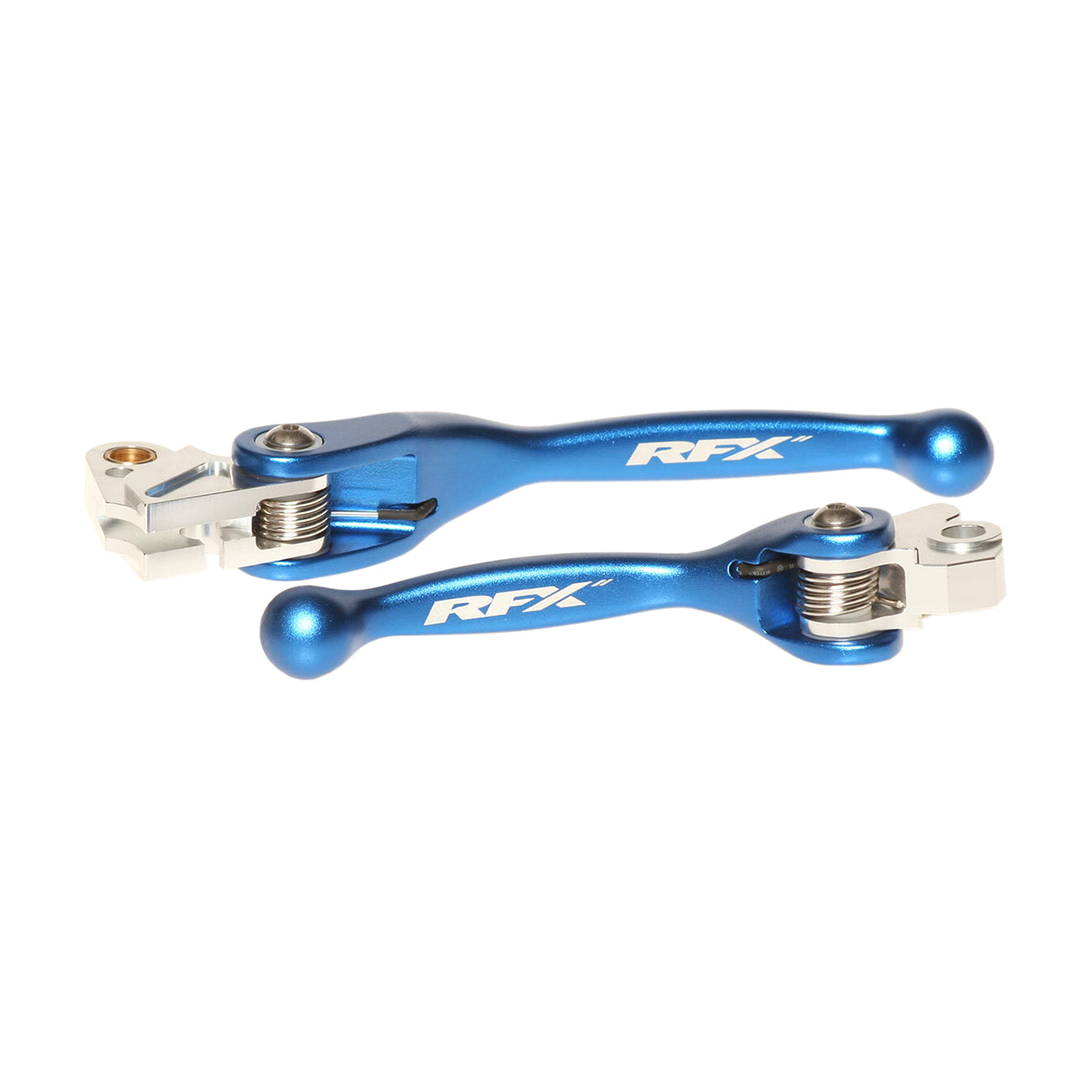 RFX Race Forged Flexible Lever Set (Blue) Kawasaki KXF250/450 04-12 Yamaha YZ125/250 01-07 YZF250 01