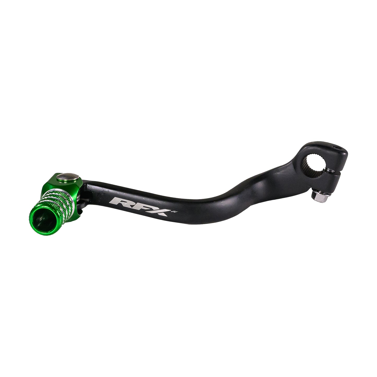 RFX Race Gear Lever (Black/Green) Kawasaki KX125 94-02 KX250 94-08