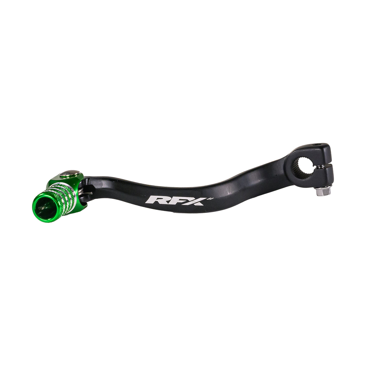 RFX Race Gear Lever (Black/Green) Kawasaki KX65 00-24