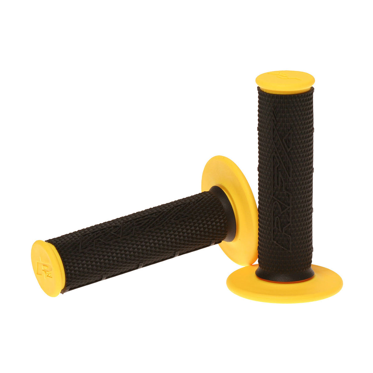 RFX Pro Series Dual Compound Grips Black Centre (Black/Yellow) Pair