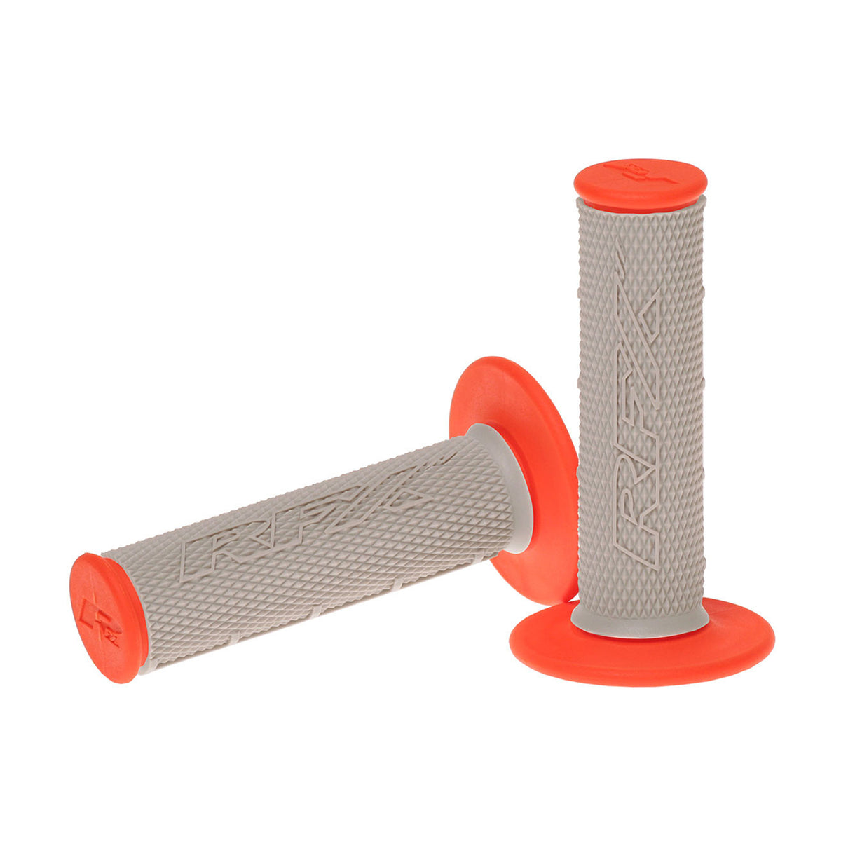 RFX Pro Series Dual Compound Grips Grey Centre (Grey/Orange) Pair
