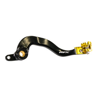 RFX Pro FT Rear Brake Lever (Black/Yellow) Suzuki RMZ250 07-11