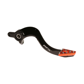 RFX Pro ST Rear Brake Lever (Black/Orange) KTM SX125/150 07-15 SX250 07-16 SXF250/350/450 07-15