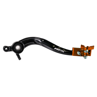 RFX Pro FT Rear Brake Lever (Black/Orange) KTM SX125/150 17-22 SXF250/350/450 17-22