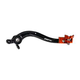RFX Pro FT Rear Brake Lever (Black/Orange) KTM SX/EXC250 17-22 EXCF250/350 17-22