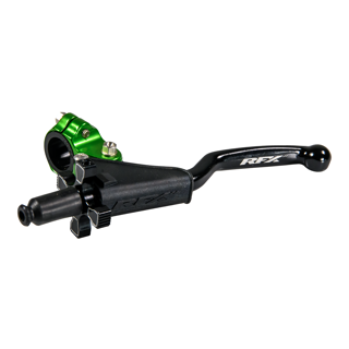 RFX Pro Clutch Lever Assembly Forged (Green) Universal EZ Adjust