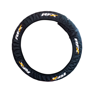 RFX Factory 85cc Tyre Covers (Black) Pair