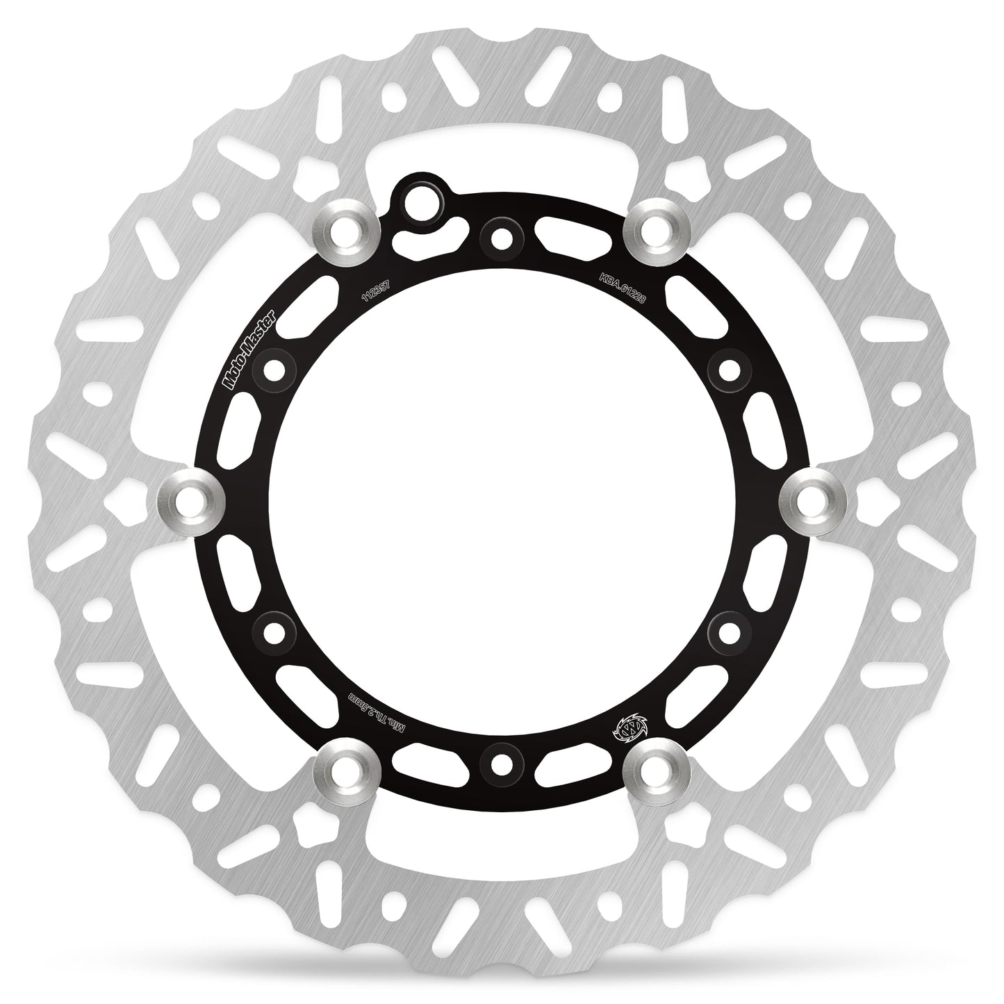 DISC BRAKE FRONT FLOATING KTM HUSQ, WITH SPEEDO HOLE, MOTO-MASTER 112357 HUSQVARNA