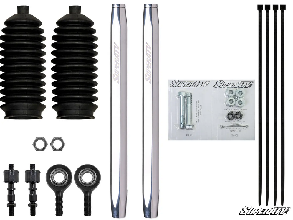 POLARIS HEAVY DUTY BILLET TIE ROD KIT, SUPERATV TRRA-P-RAN900-B