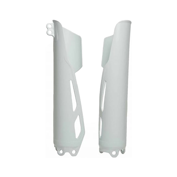 Racetech Fork Guards CRF250 19-24/CRF450 19-24 White