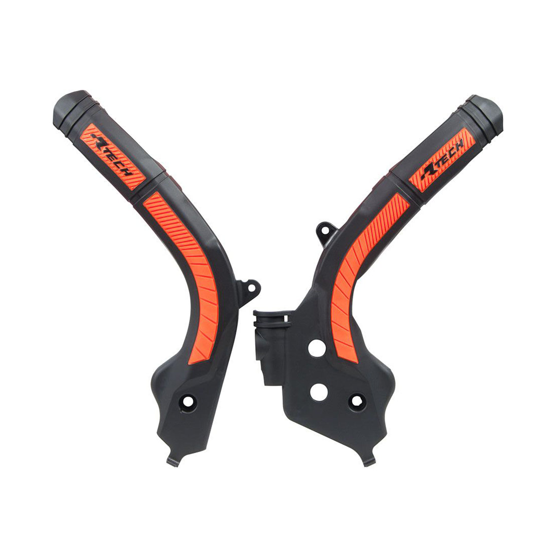Racetech Frame Guard SX125 16-18/SX250 17-18 Black / KTM Orange
