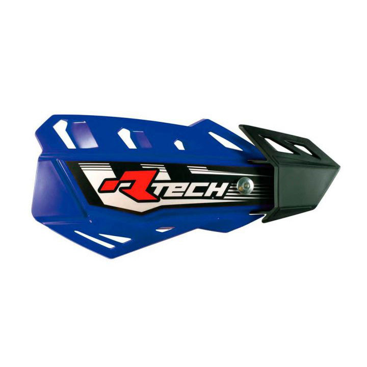 Racetech Handguards FLX w/Mounting Kit Yamaha Blue