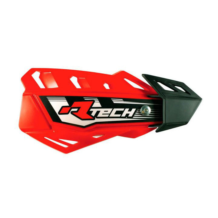 Racetech Handguards FLX w/Mounting Kit Honda Red