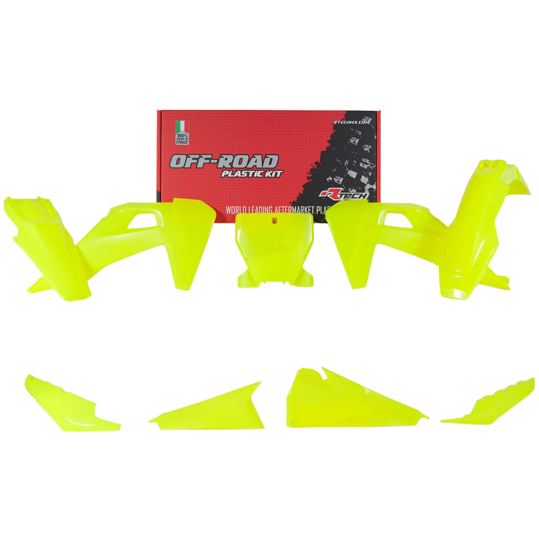 Racetech Plastic Kit TC-FC125-450 19-22 (6 pcs) Neon Yellow