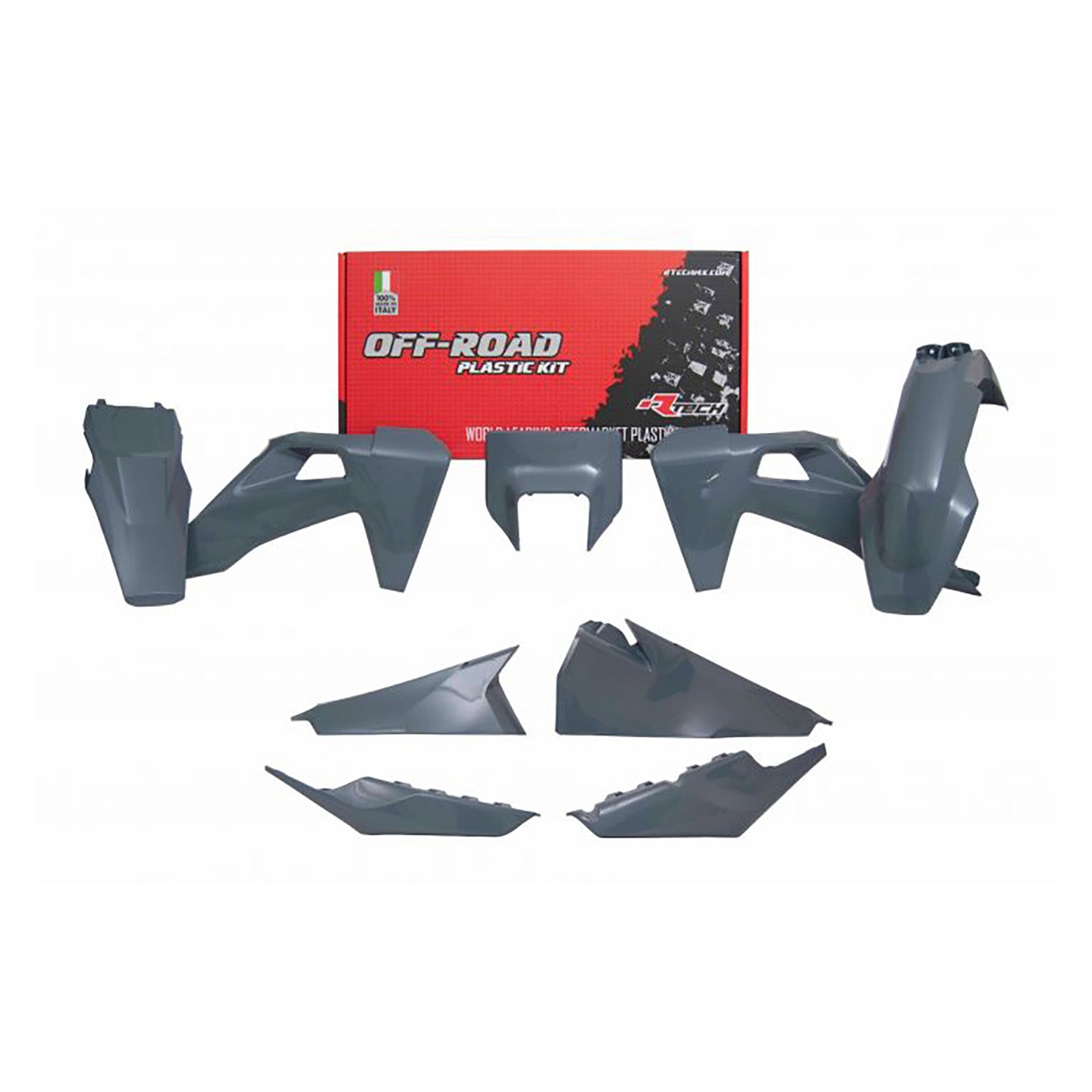Racetech Plastic Kit TE-FE150-501 20-23 (6 pcs) Quantum Grey