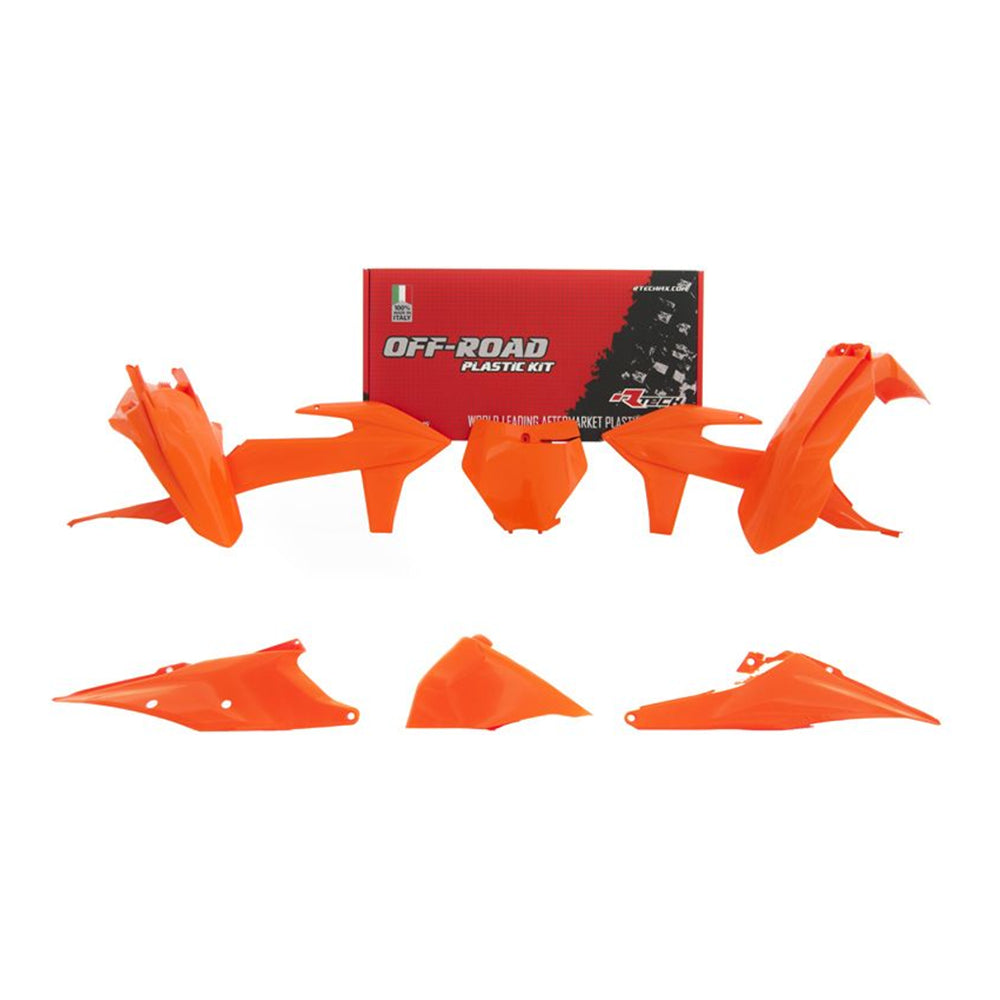 Racetech Plastic Kit SX125/150/250 19-22 (6 pcs) Orange