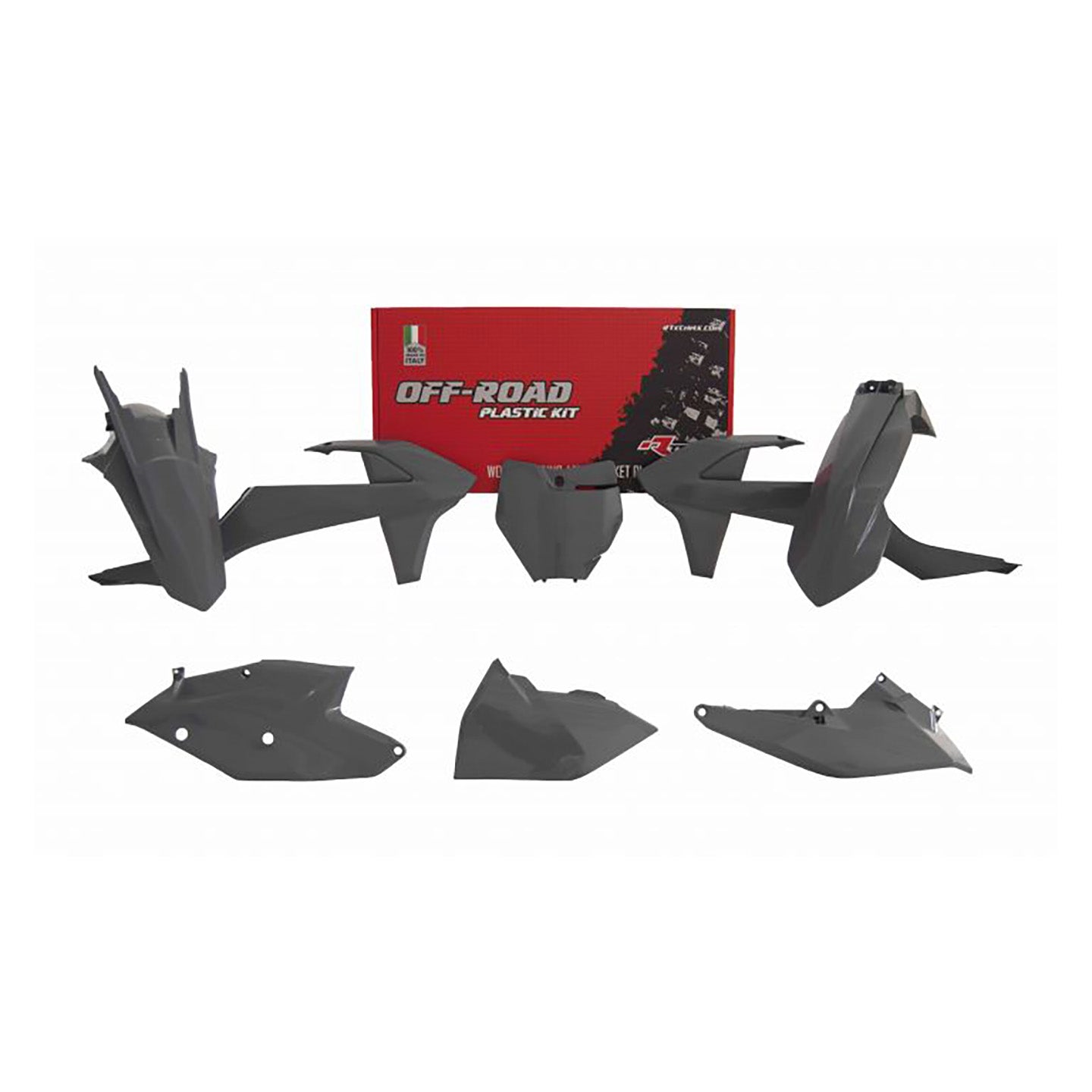 Racetech Plastic Kit SX125-150 16-18 (6 pcs) Quantum Grey