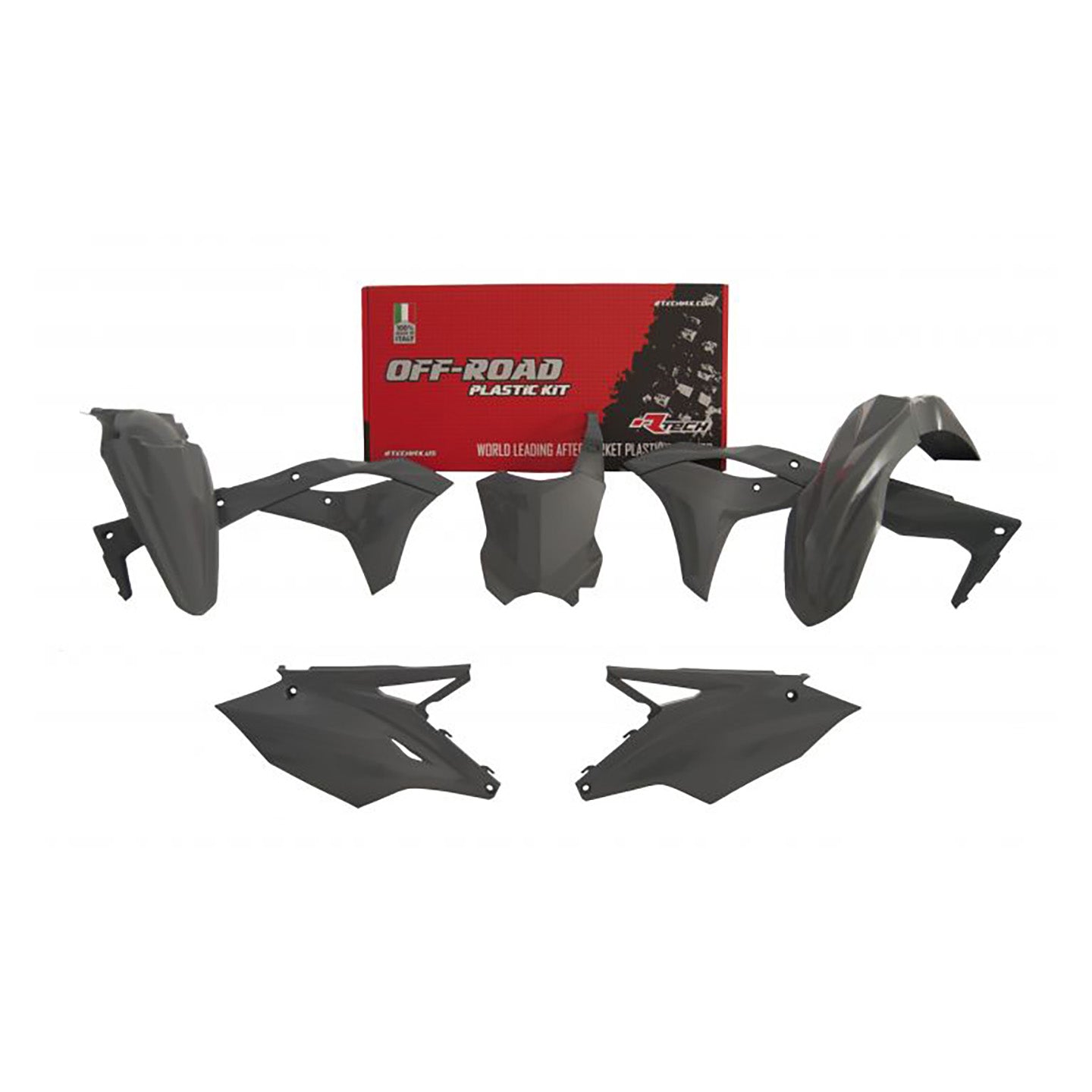 Racetech Plastic Kit KX250 17-20 (5 pcs) Quantum Grey