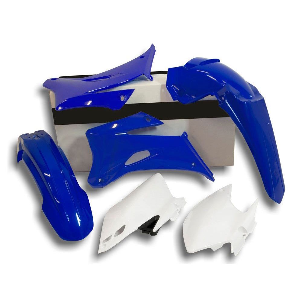 Racetech Plastic Kit WRF250 07-13/WRF450 07-11 (4 pcs) OEM 07-12 / Blue / White