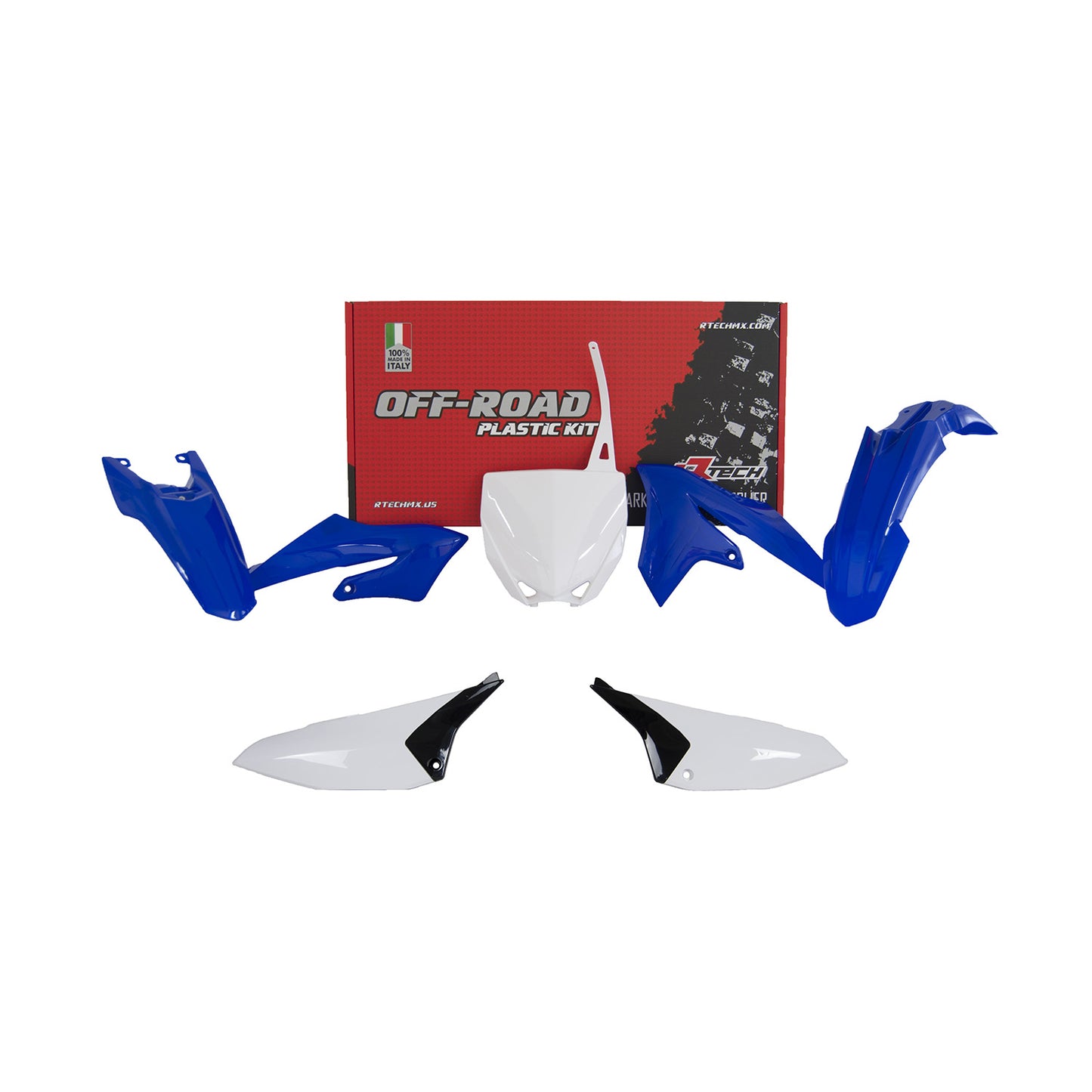 Racetech Plastic Kit YZ65 18-24 (5 pcs) OEM / Blue / White / Black
