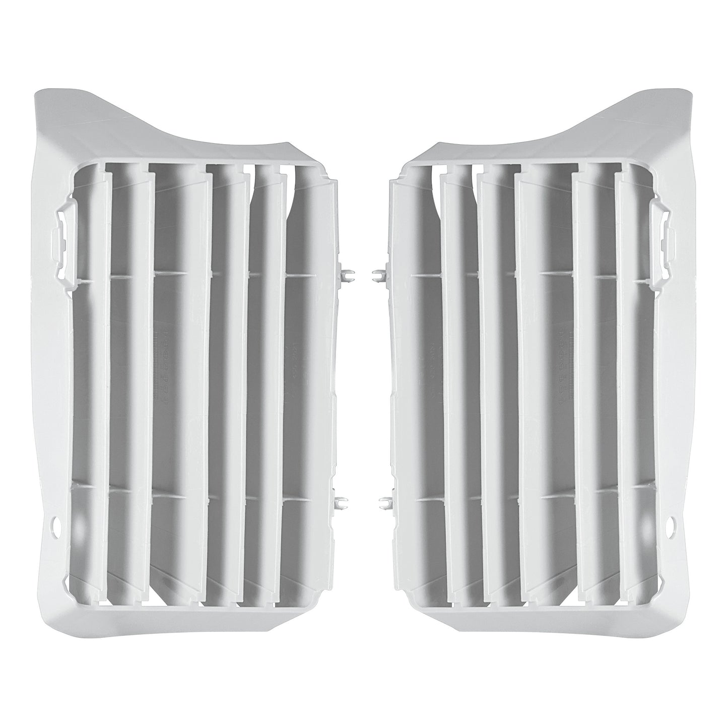 Racetech Oversize Radiator Louvers CRF450 21-24 White