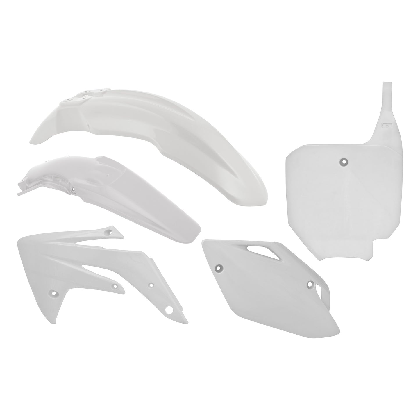 Racetech Plastic Kit CRF150 07-24 (5 pcs) White