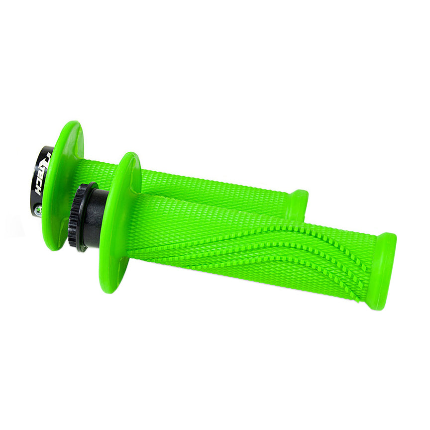 Racetech R20 Lock-On Grips Neon Green