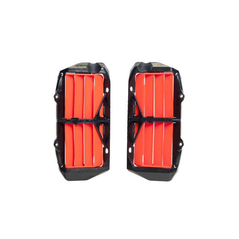 Racetech Reinforced Rad Louvers (2pc) SX125-150-250 19-24 Orange