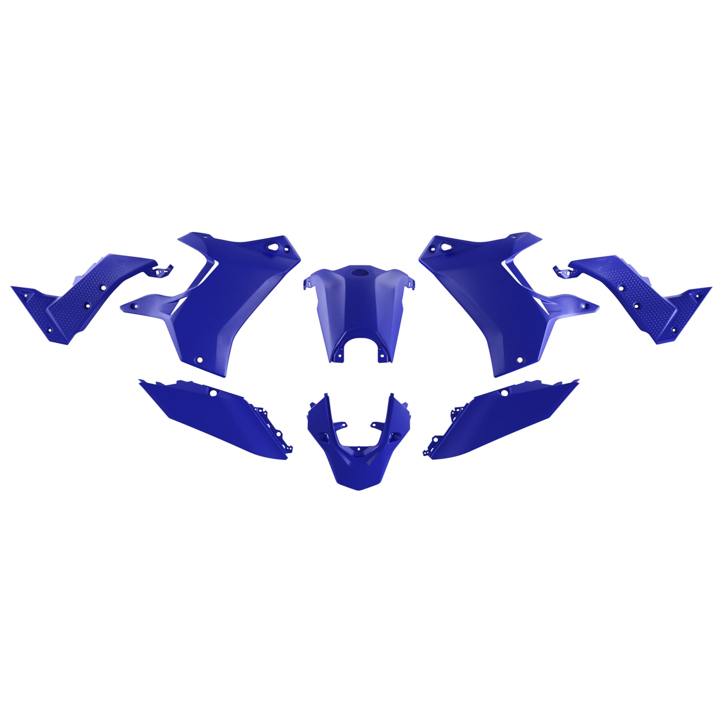 Racetech Plastic Kit T7 19-24 (7 pcs) Blue