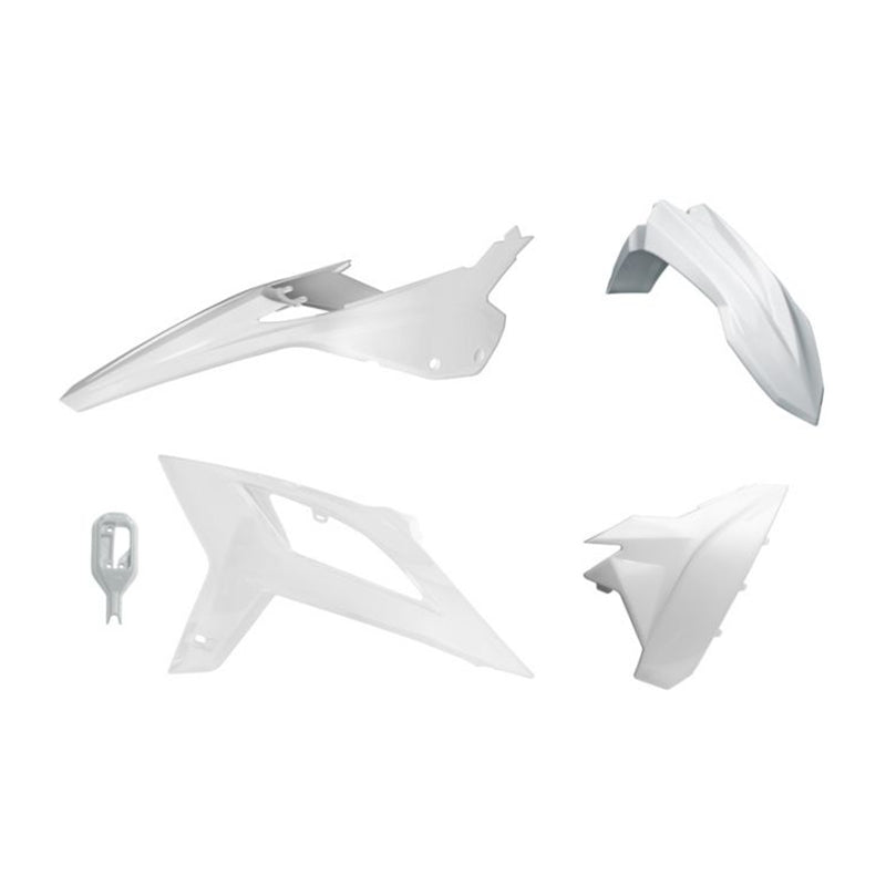 Racetech Plastic Kit RR125-480 20-22 (5 pcs) White