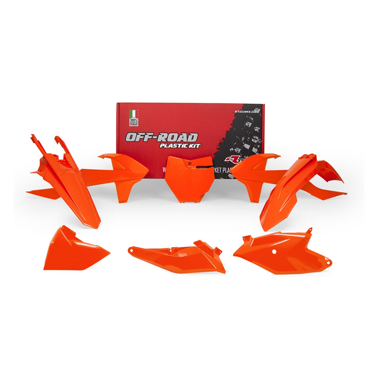 Racetech Plastic Kit SX85 18-24 (6 pcs) Orange