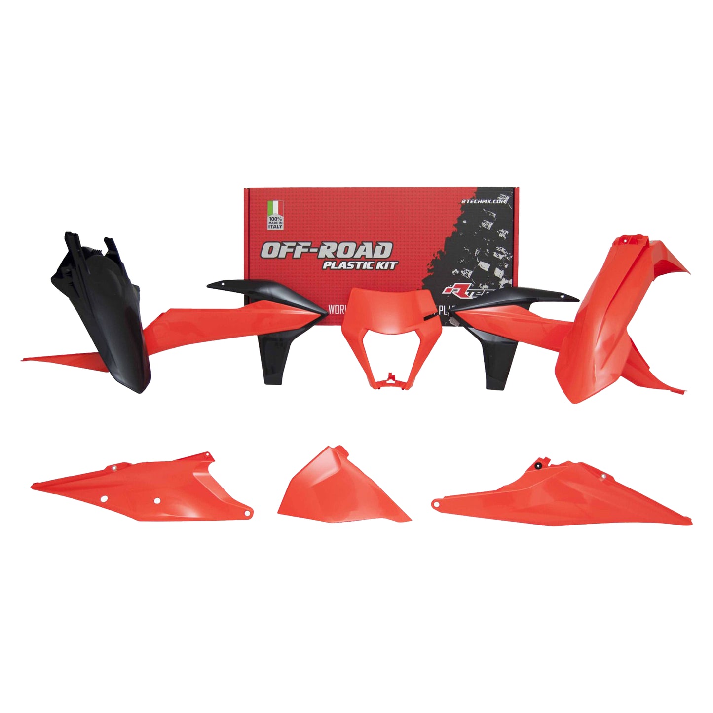 Racetech Plastic Kit EXC/EXCF/XC-W125-500 20-23 (6 pcs) OEM 20
