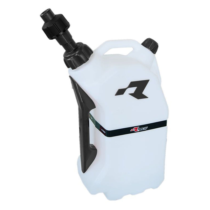 Racetech Fuel Can (15L) w/Quick Fill System Clear / Black