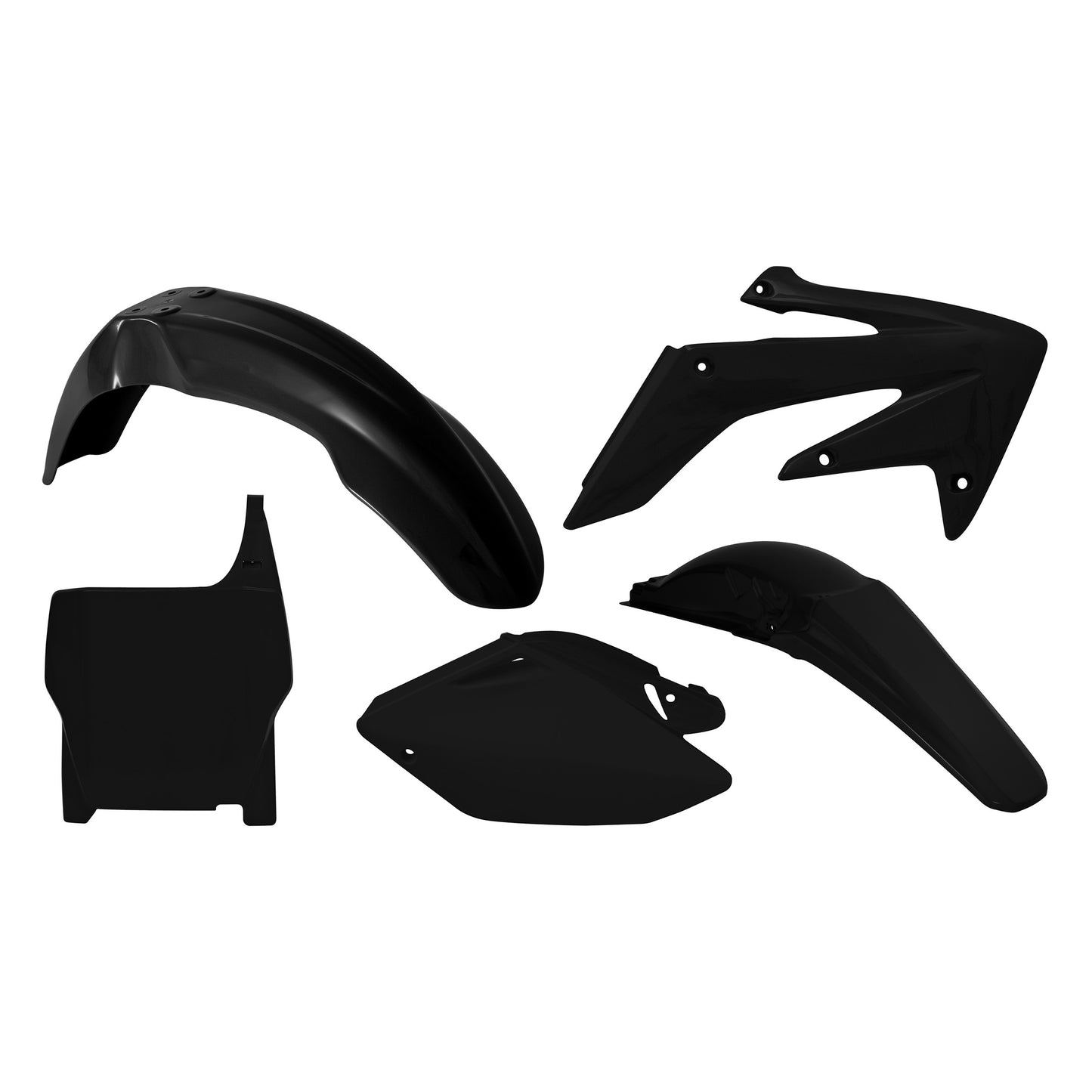 Racetech Plastic Kit CRF250 04-05 (5 pcs) Black