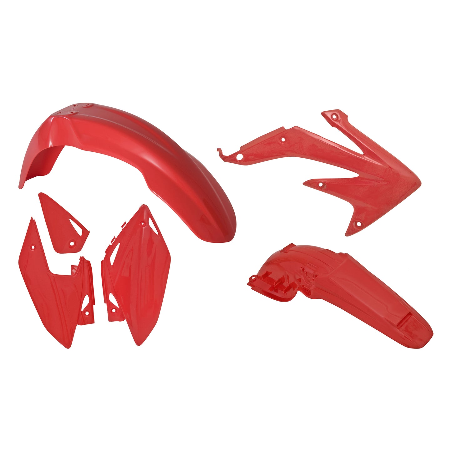 Racetech Plastic Kit CRFX450 08-17 (4 pcs) Red